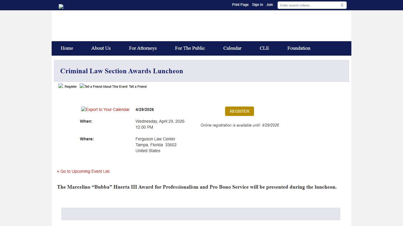 Hillsborough County Bar Association